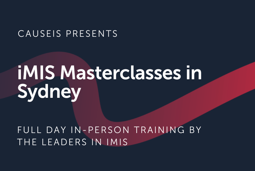 Causeis iMIS Masterclasses in Sydney